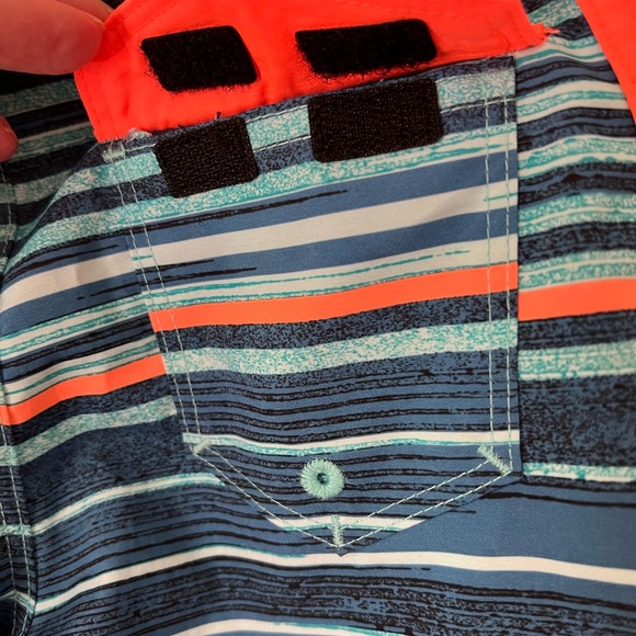 Hurley Boys 6 Blue Swim Trunks Board Shorts - Picture 7 of 9